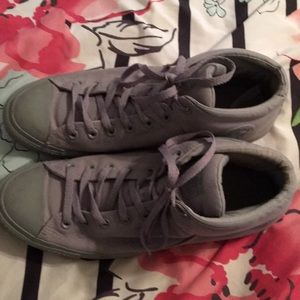 Converse All-Star gray high tops